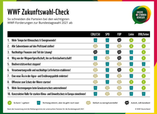 WWF Zukunftswahl-Check